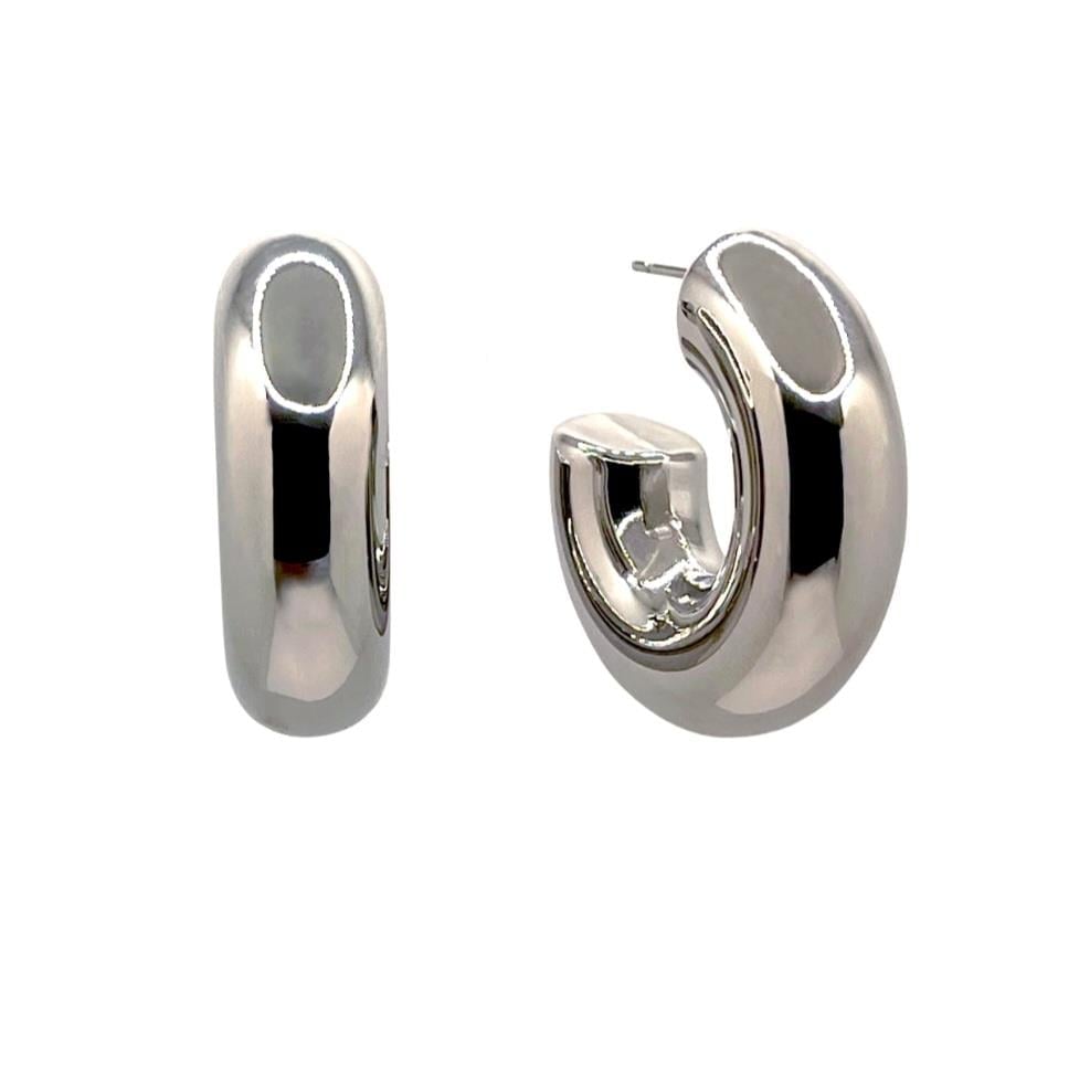 Silver Boru Model Küpe