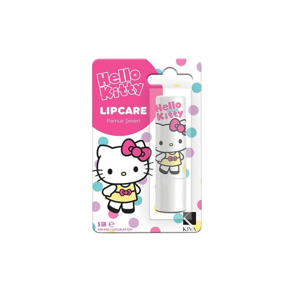 Hello Kitty Lipcare Dudak Koruyucu Pamuk Şekerli 5 gr