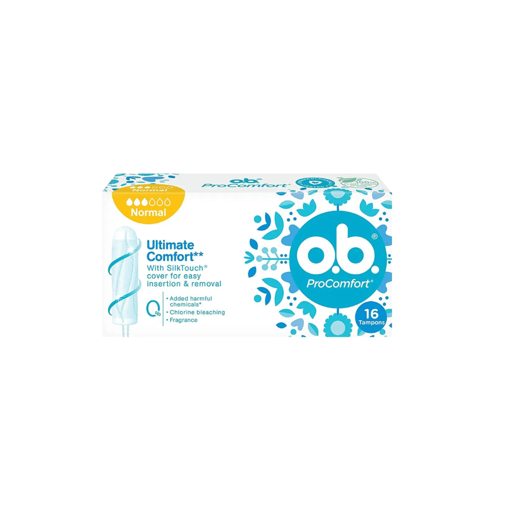 O.B. Ultimate Comfort Tampon Normal 16'lı