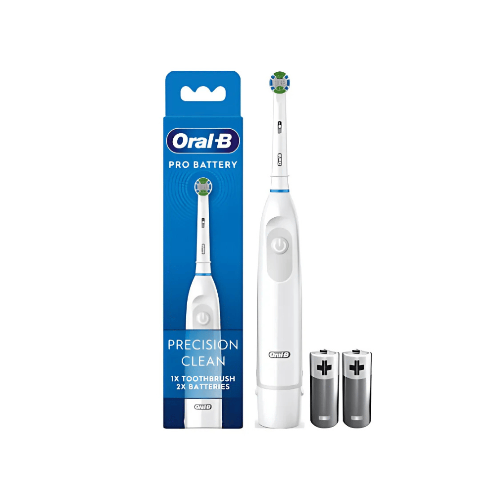 Oral-B Pilli Diş Fırçası Precision Clean Professional Battery - Beyaz