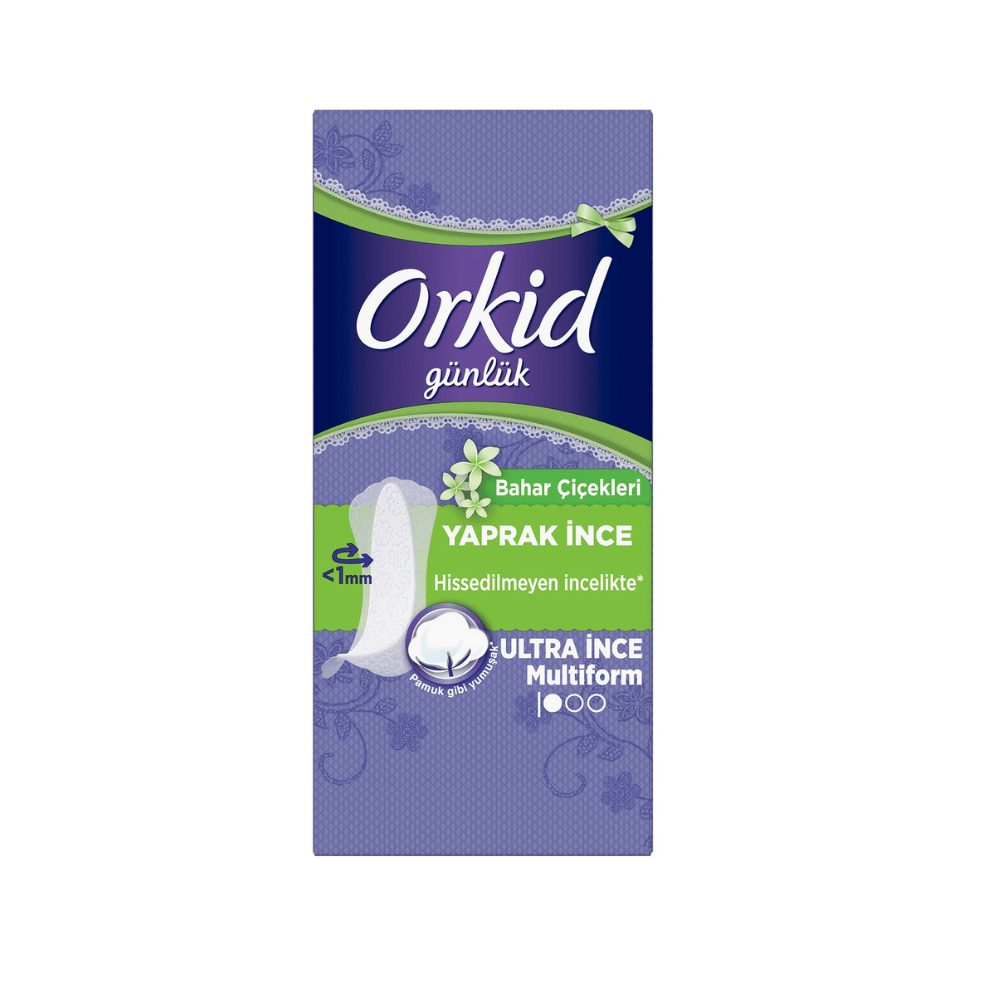 Orkid Hijyenik Ped Yaprak Light Bahar 20'li