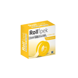 Roll İpek Tıbbi İpek Flaster 1,25cm x 5m