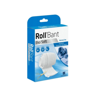 Rollbant Eko Soft Kesilebilir Ekonomik Yara Bandı 8 cm x 1 mt