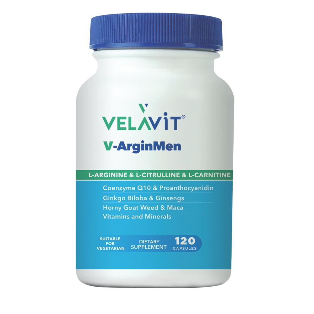 Velavit V-ArginMen 120 Kapsül