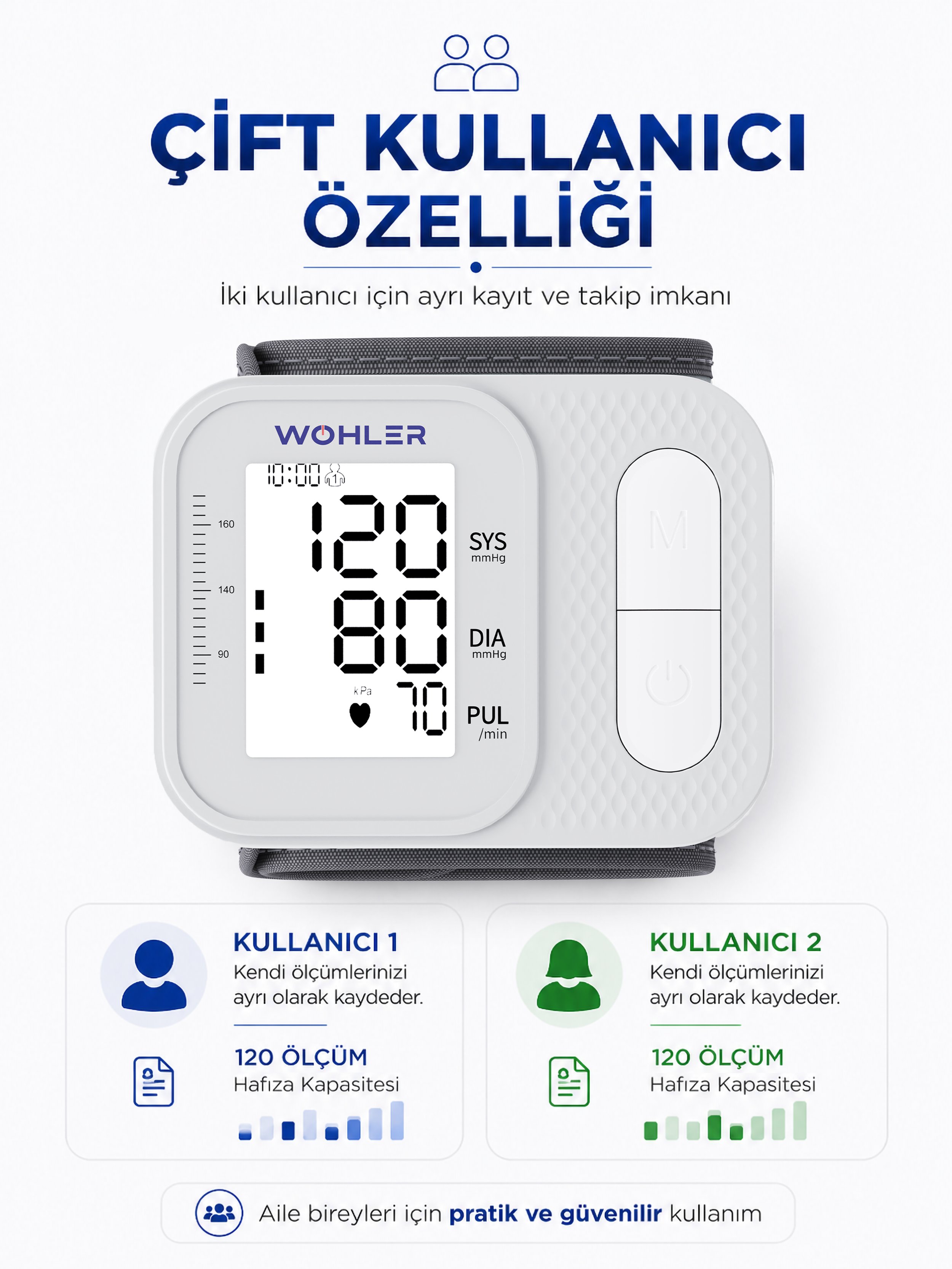 Wohler Bilekten Ölçer Tansiyon Aleti