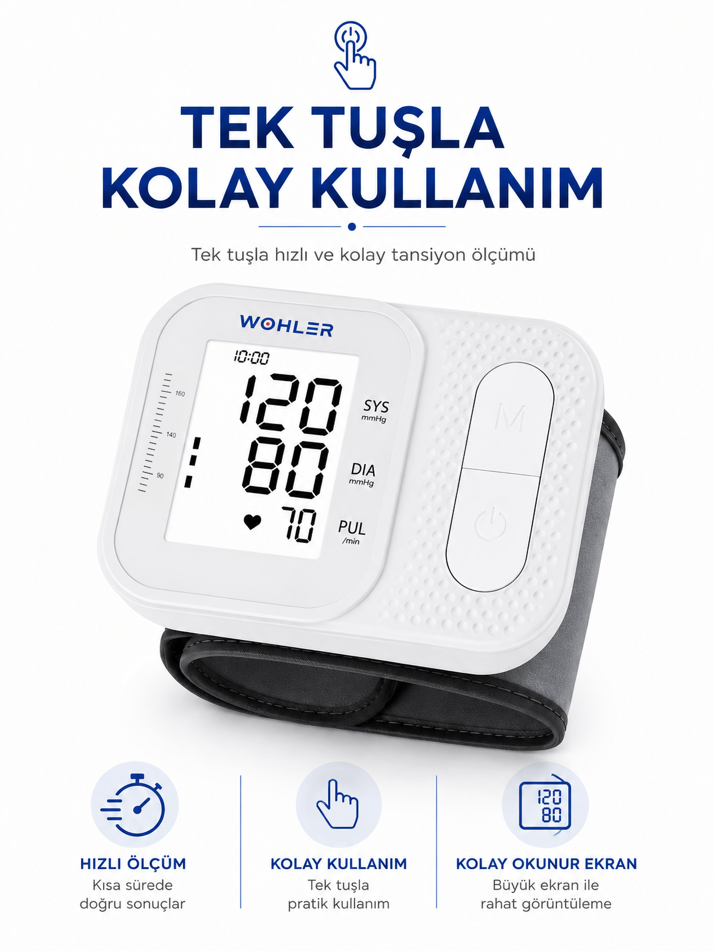 Wohler Bilekten Ölçer Tansiyon Aleti
