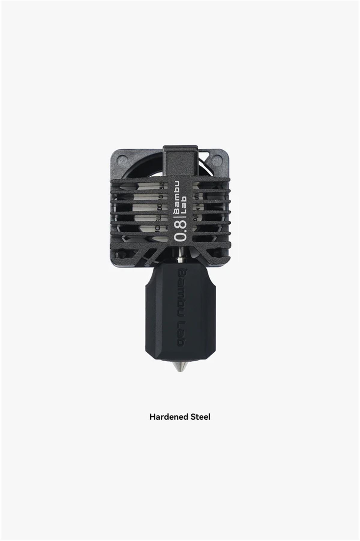 Bambu Lab Complete Hotend Assembly With Hardened Steel Nozzle 0.8 Mm  P1P-P1S