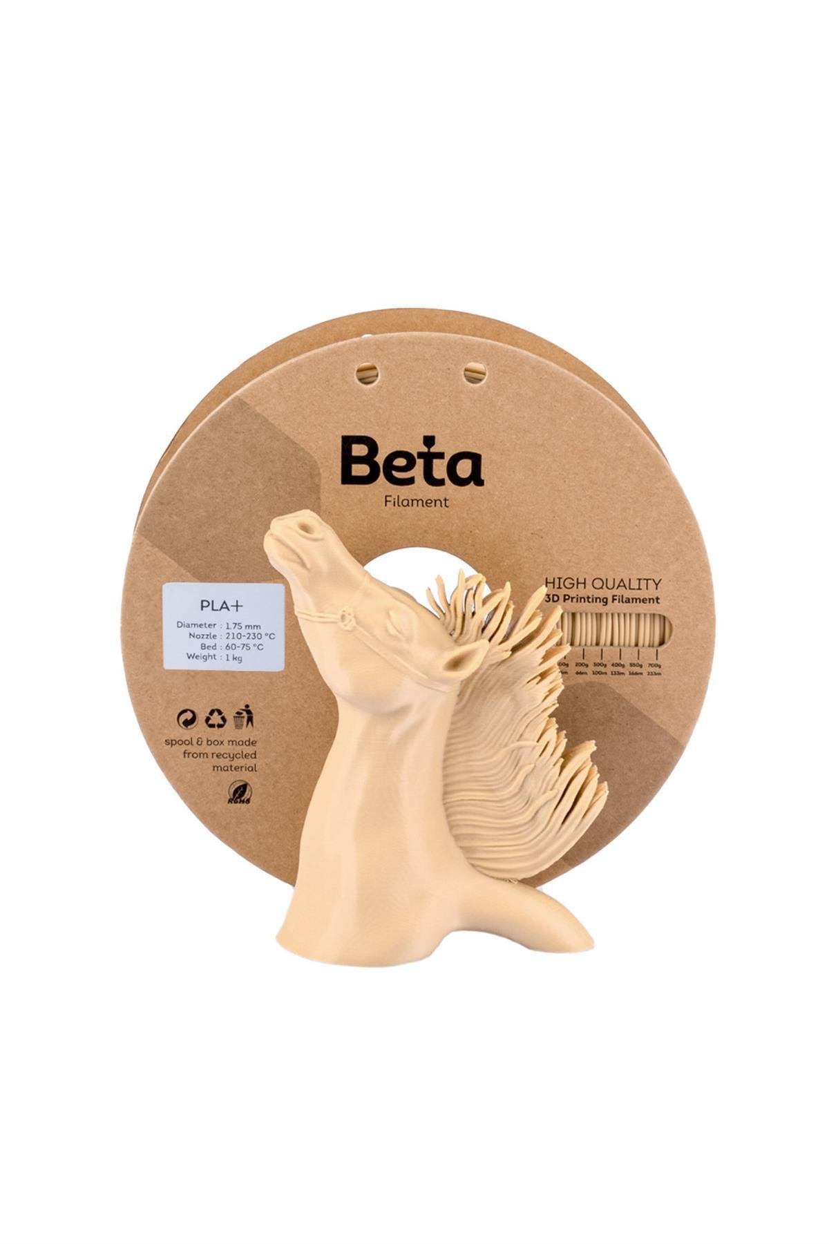 Beta PLA+ Filament Natural Skin
