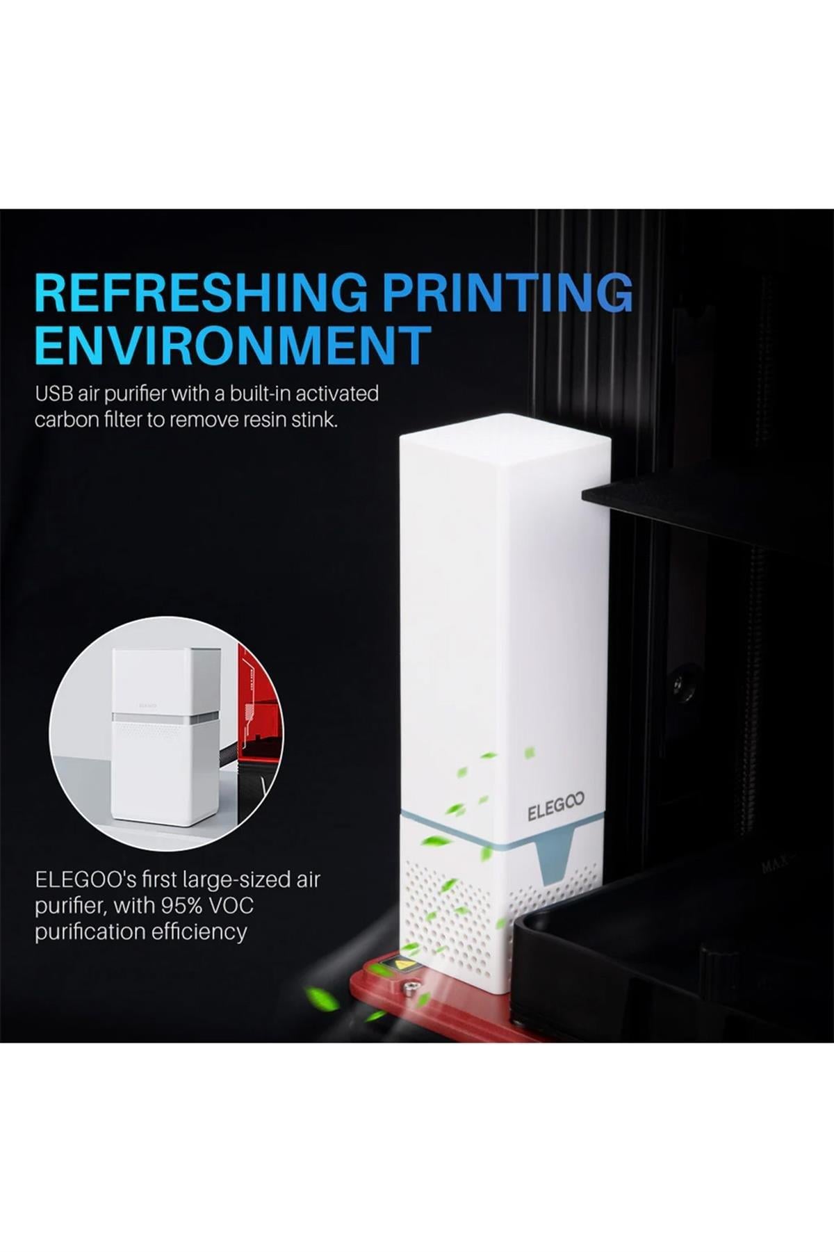 ELEGOO Mars 4 Max 6K MSLA 3D Yazıcı