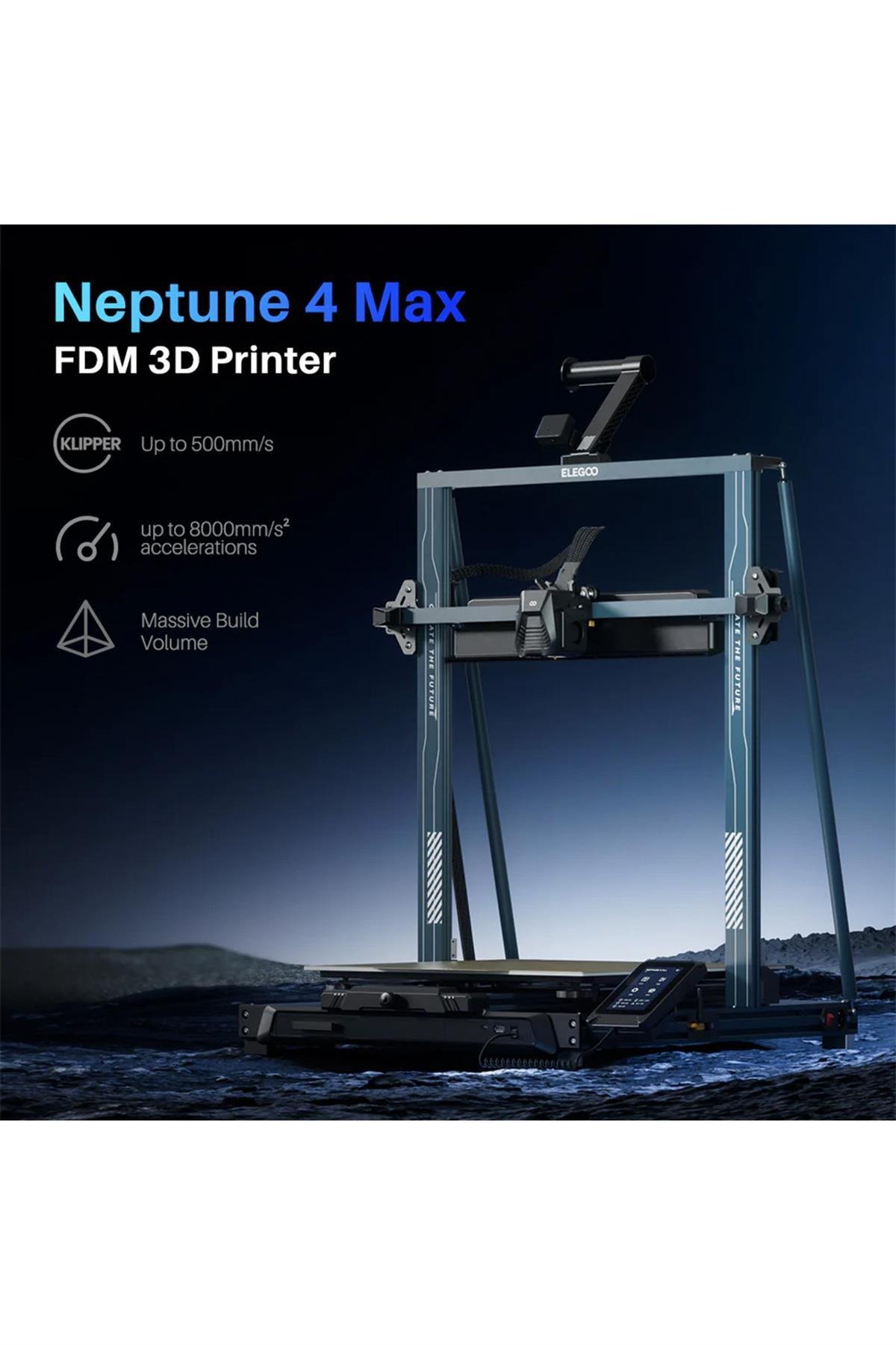 ELEGOO Neptune 4 Max 3D Yazıcı (Ön Sipariş)