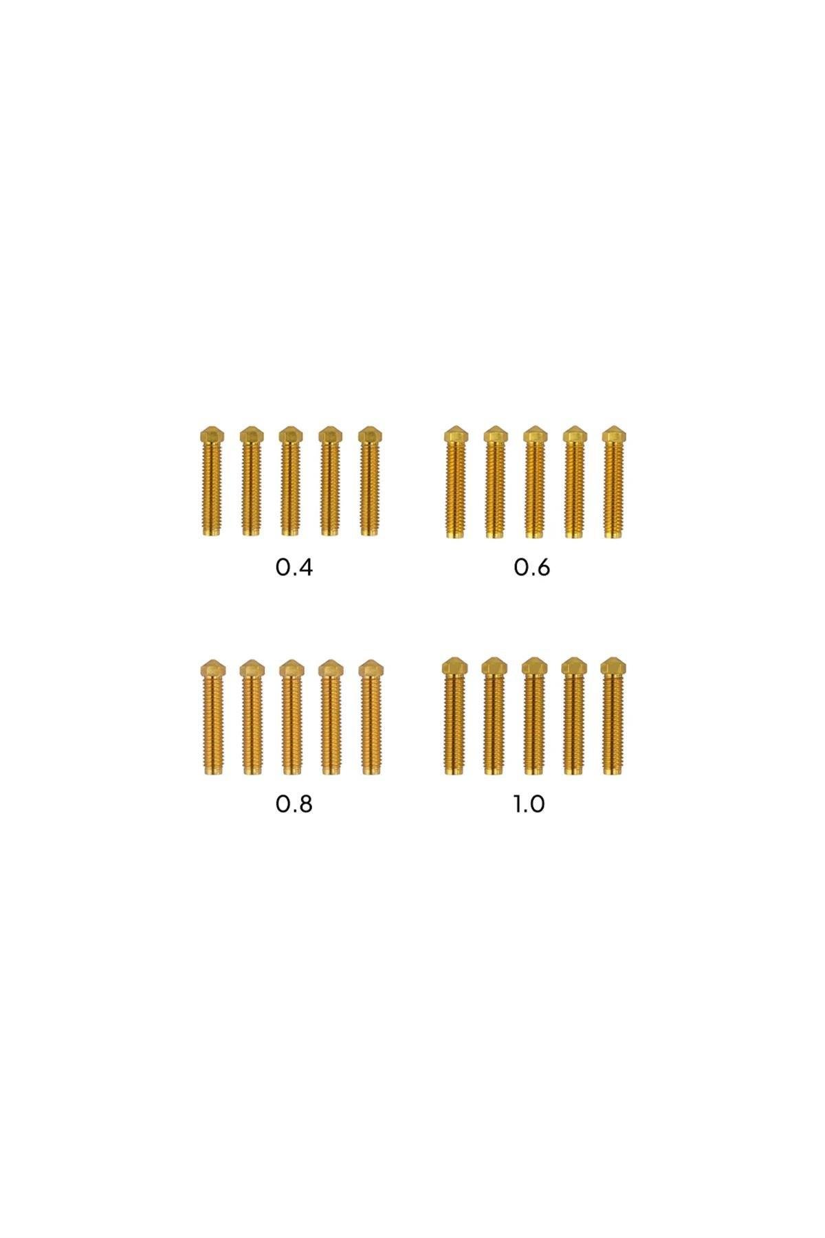ELEGOO Orangestorm Giga Nozzle Kit (20 Pcs)
