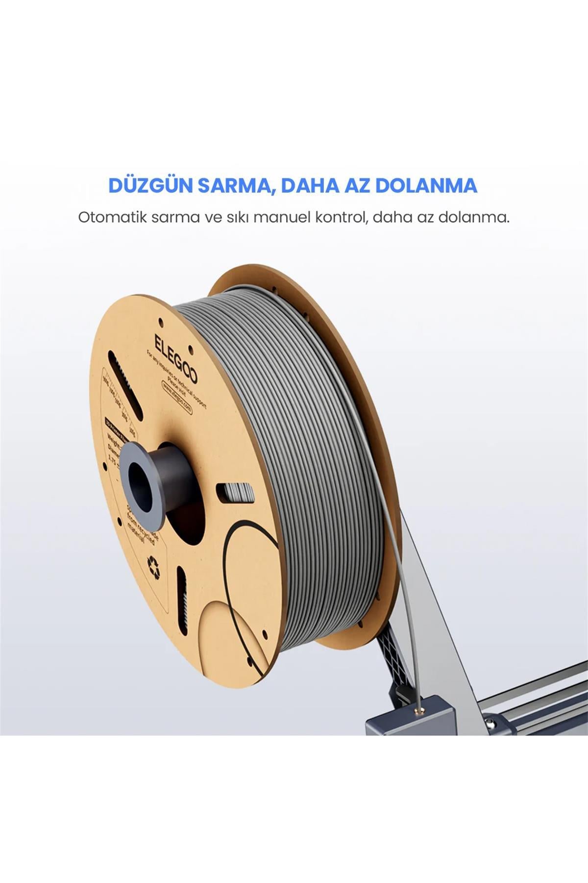 ELEGOO PLA+ Filament Dark Blue