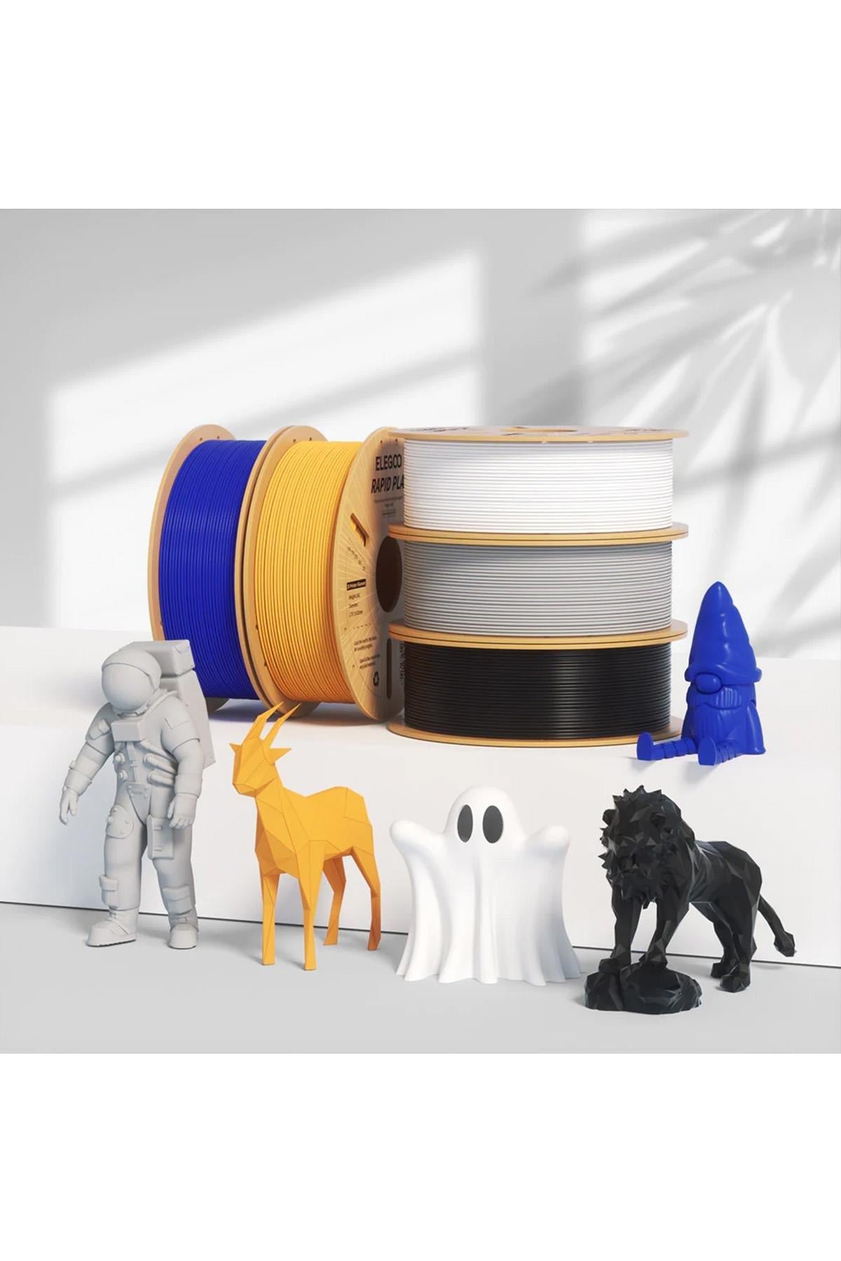 ELEGOO Rapid PLA Filament Gri 1Kg