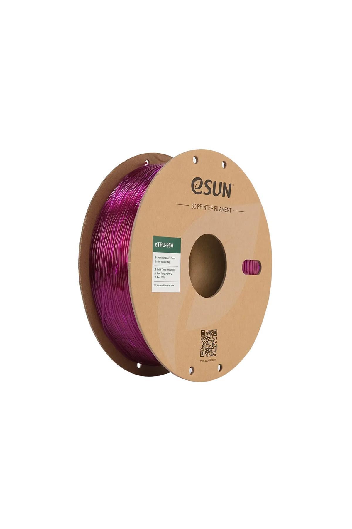 Esun Etpu-95A Filament Transparan Mor