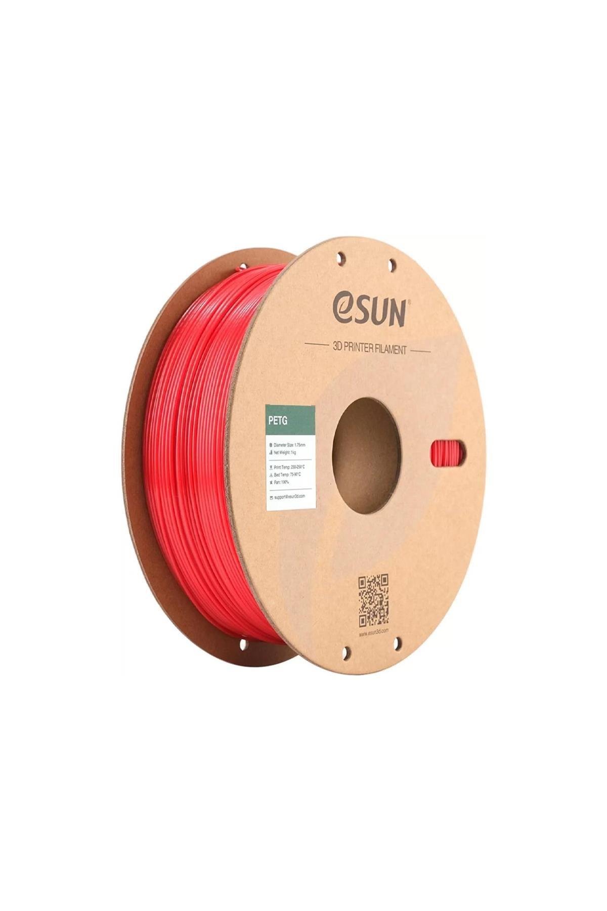 Esun PETG Filament Düz Kırmızı