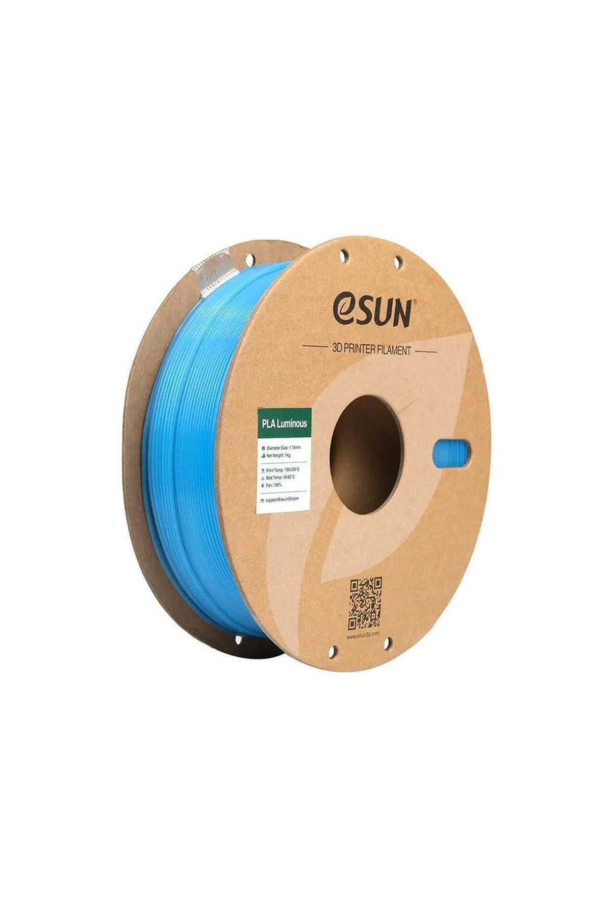 Esun PLA-Luminous Filament Mavi