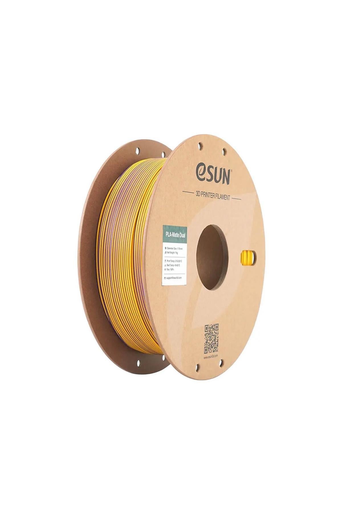 Esun PLA-Matte Filament Purple-Yellow