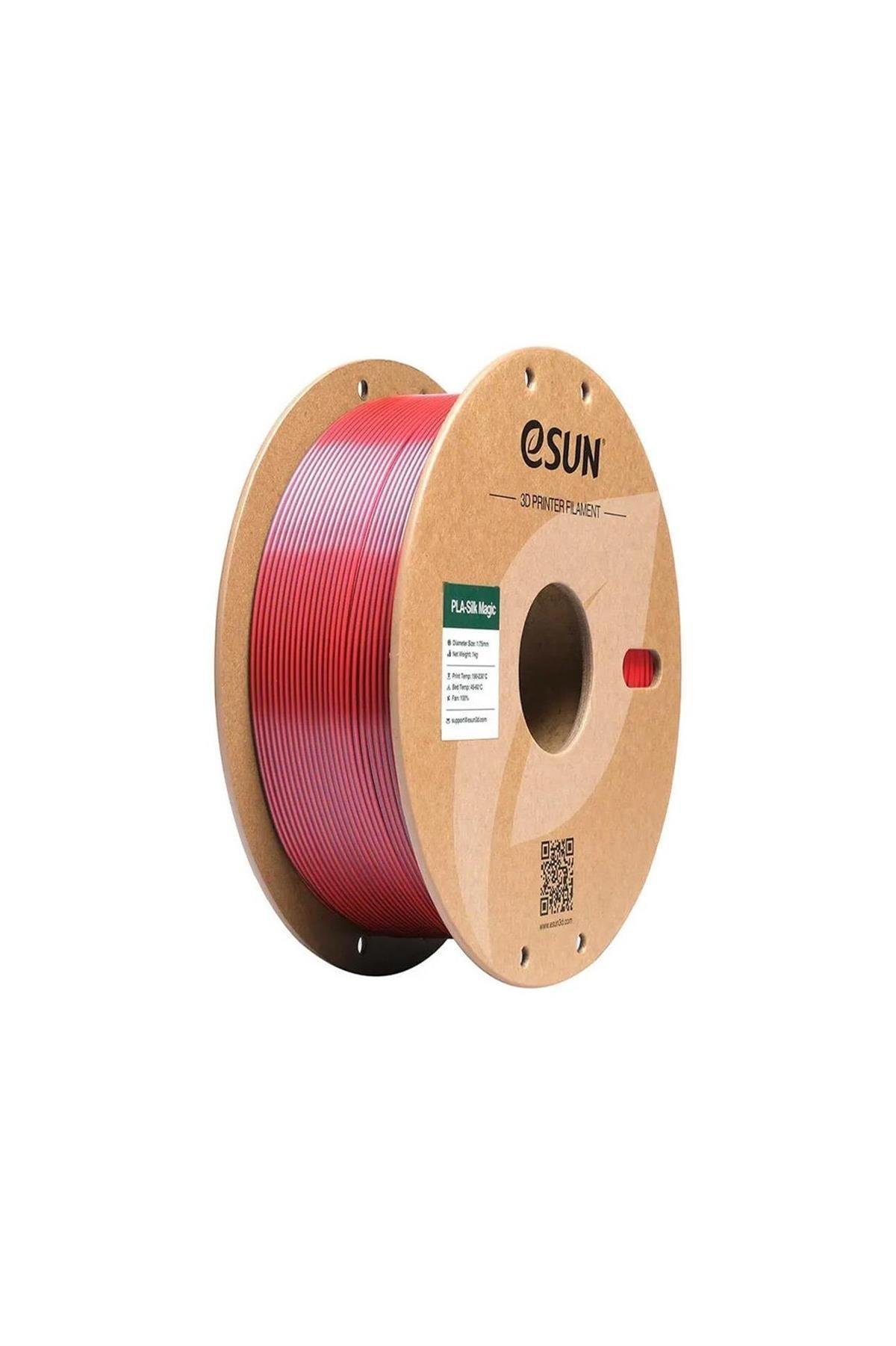 Esun PLA-Silk Magic Filament Black-Red
