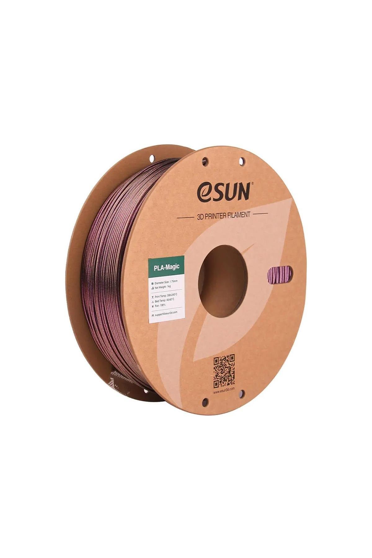 Esun PLA-Silk Magic Filament Dark Twinkling Purple