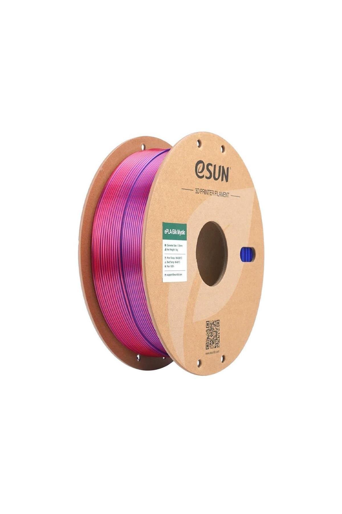 Esun PLA-Silk Mystic Filament Blue-Red-Purple