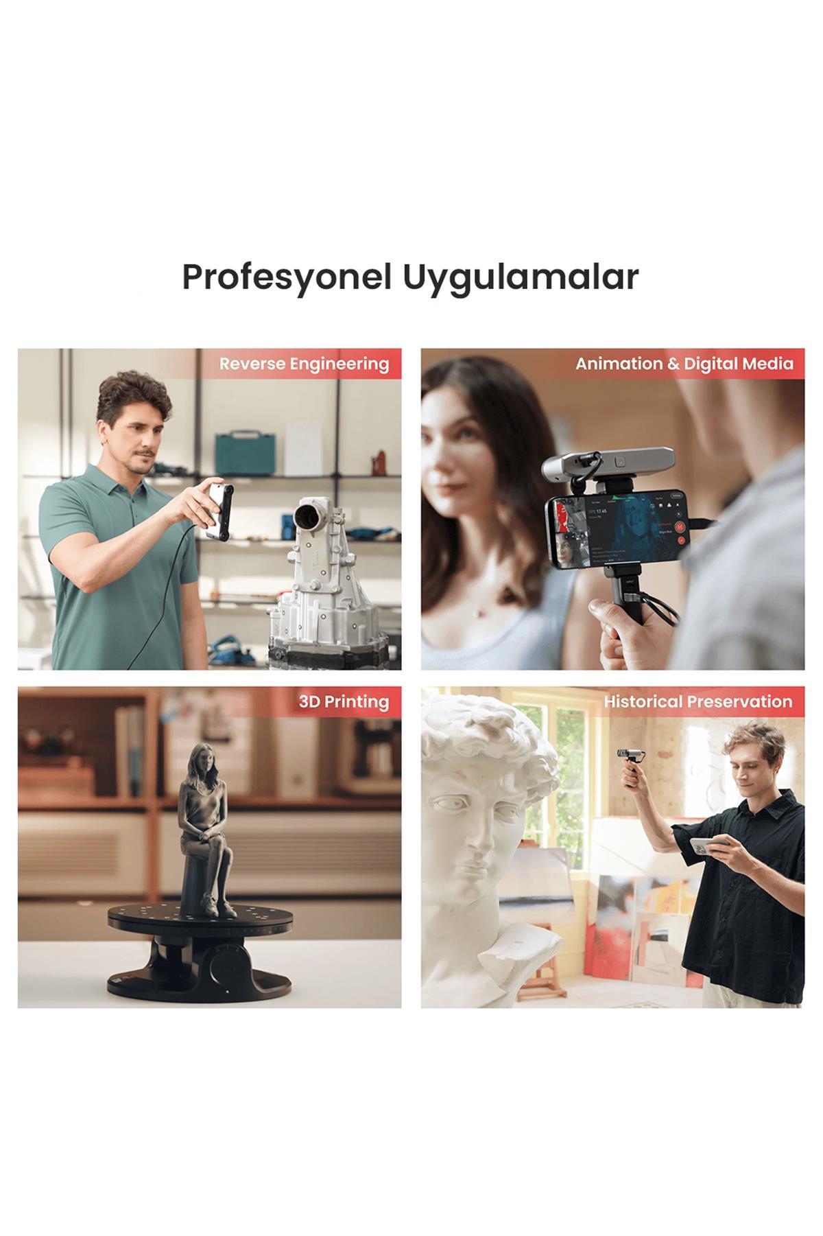 Revopoint Inspire 2 Premium Edition 3D Tarayıcı