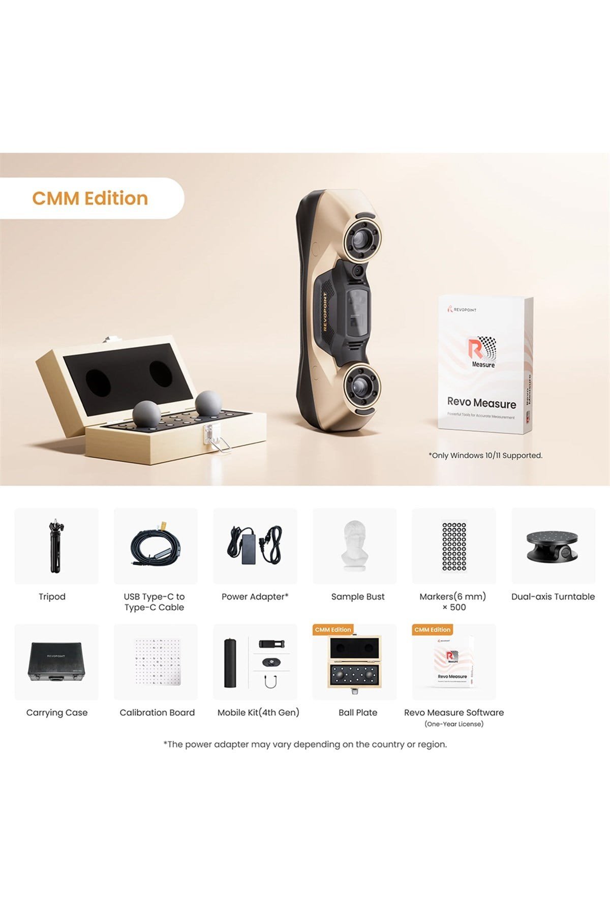 Revopoint Metroy Ultra CMM Edition 3D Tarayıcı (Ön Sipariş)