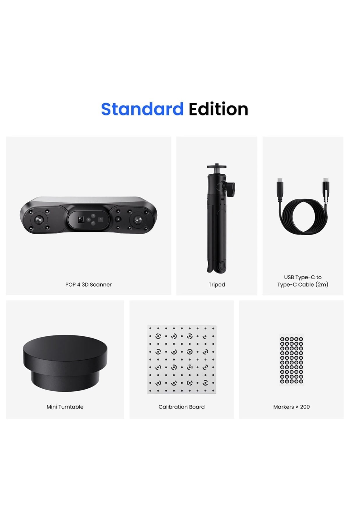 Revopoint POP 4 Standart Edition 3D Tarayıcı