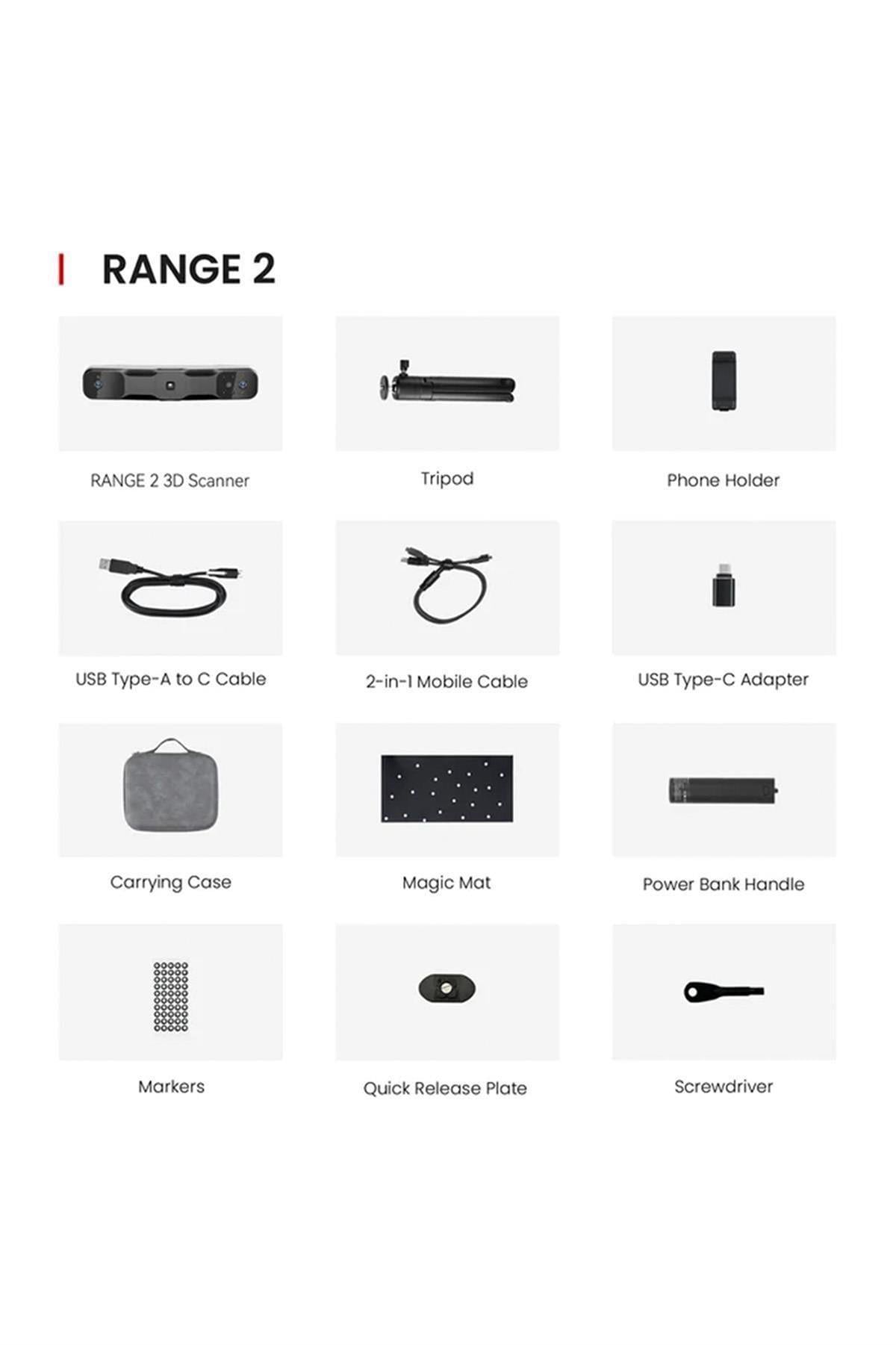 Revopoint RANGE 2 Standard 3D Scanner