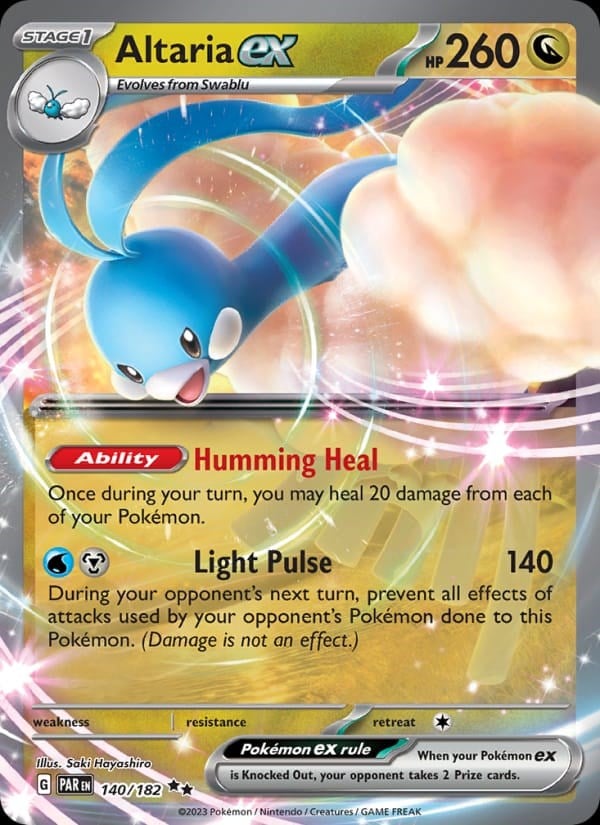 Altaria ex - Paradox Rift #140