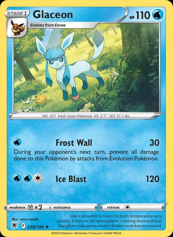 Astral Radiance - Glaceon #038