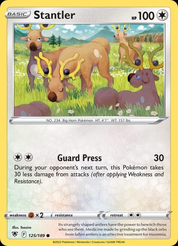 Astral Radiance - Stantler [Reverse Holo] #125