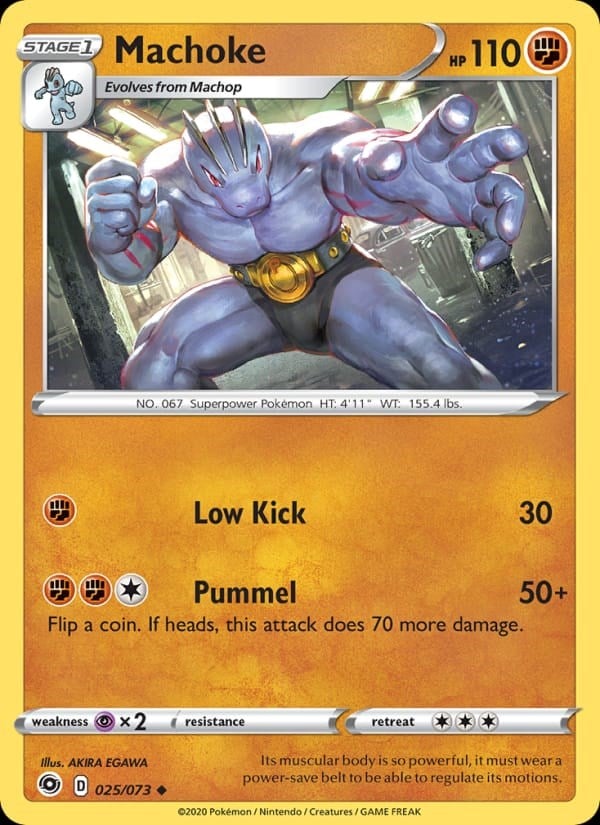 Champion's Path - Machoke #25