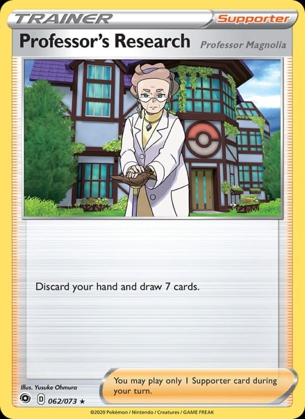 Champion's Path - Professor's Research (Professor Magnolia) [Holo] #62