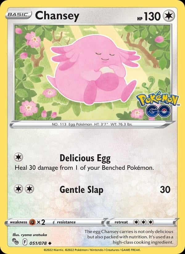 Chansey - Pokemon GO #051 #Reverse