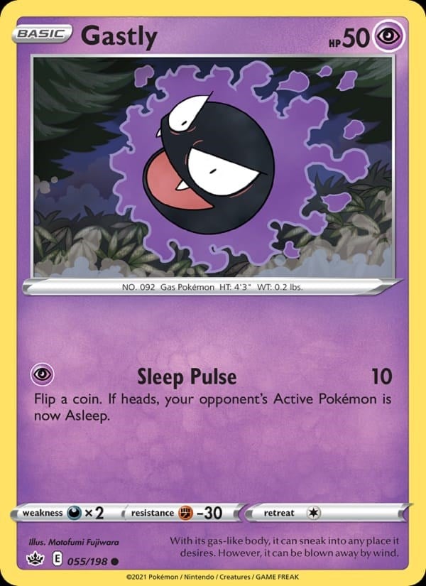Chilling Reign - Gastly #55