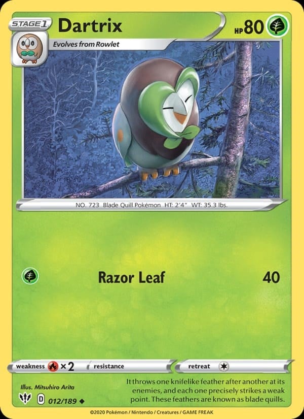 Dartrix - Darkness Ablaze #12 #Normal