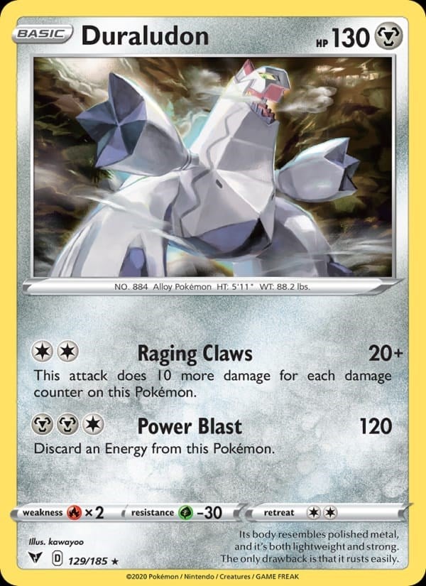 Duraludon - Vivid Voltage #129 #Holo