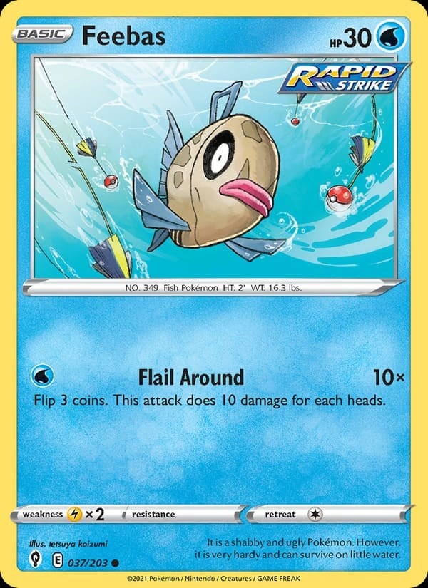 Evolving Skies - Feebas #37