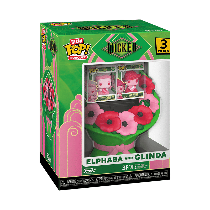 Funko Bitty Pop! Wicked - Bouquet Elphaba & Glinda (Valentine)