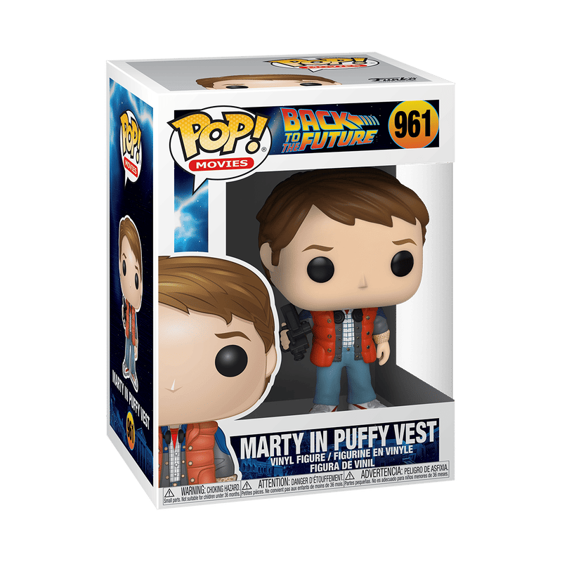 Funko Pop! Back to the Future - Marty in Puffy Vest #961