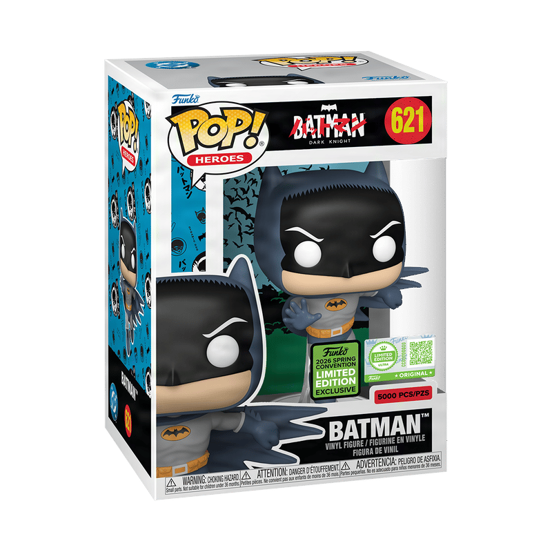 Funko Pop! Batman Dark Knight - Batman (Bat-Manga!) with Pop! Protector LE of 5000 PCS #621