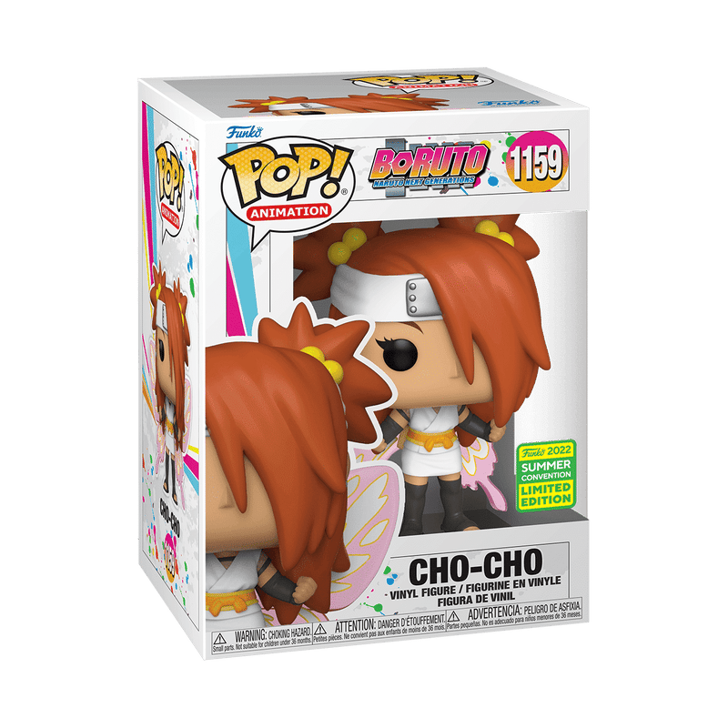 Funko Pop! Boruto: Naruto Next Generations – Cho-Cho (Super Cho-Cho Butterfly Mode) (2022 Summer Convention Exclusive) #1159
