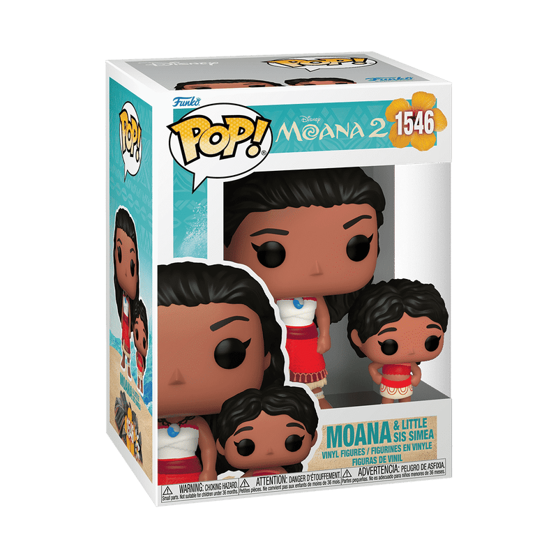 Funko Pop! Buddy - Moana 2 - Moana & Little Sis Simea #1546