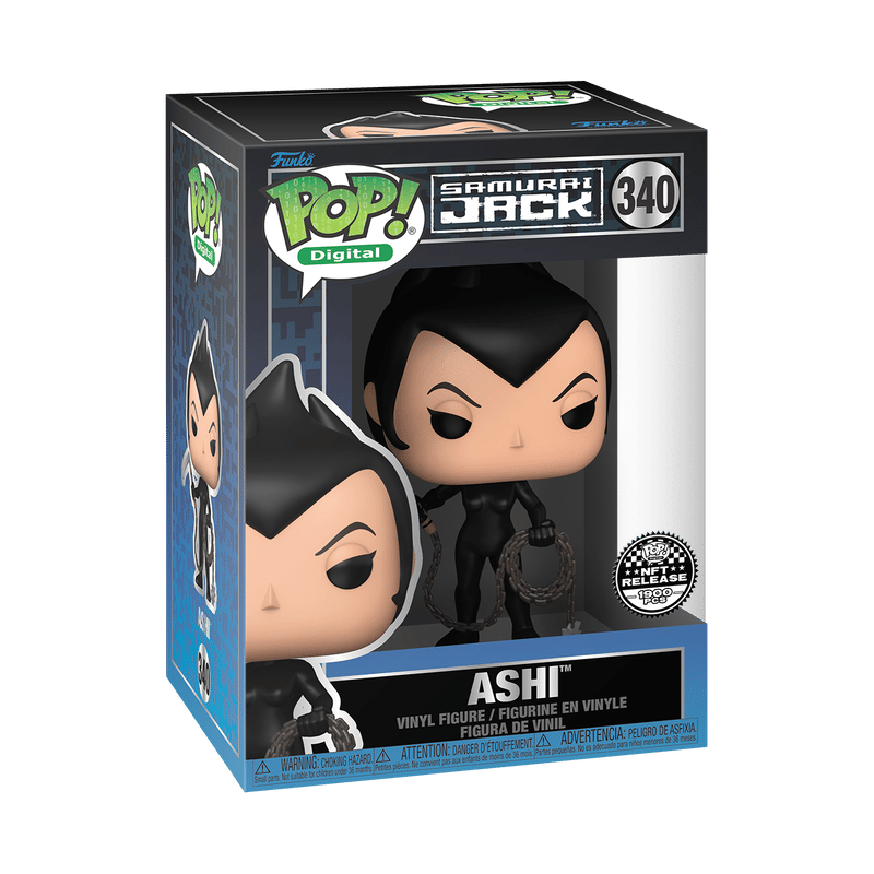 Funko Pop! Cartoon Network - Samurai Jack - Ashi (Legendary) Digital NFT Release #340