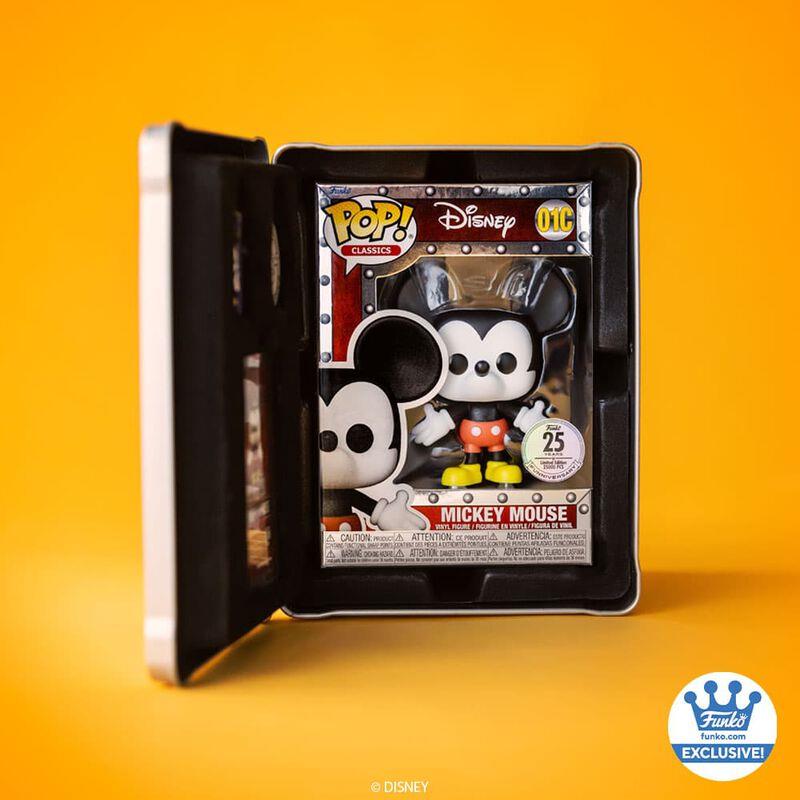 Funko Pop! Classics Mickey Mouse Funko 25Th Anniversary #01C