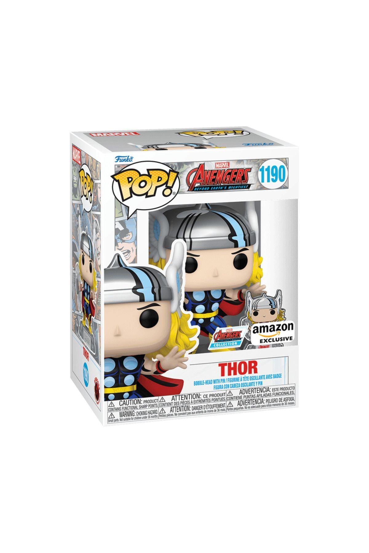 Funko Pop! Comics & Superheroes / Thor with Pin #1190