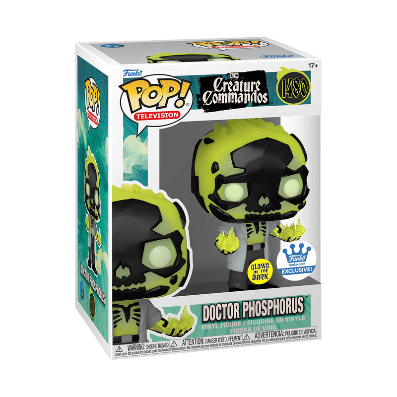 Funko Pop! DC Comics Creature Commandos - Dr. Phosphorus (Glow) #1480