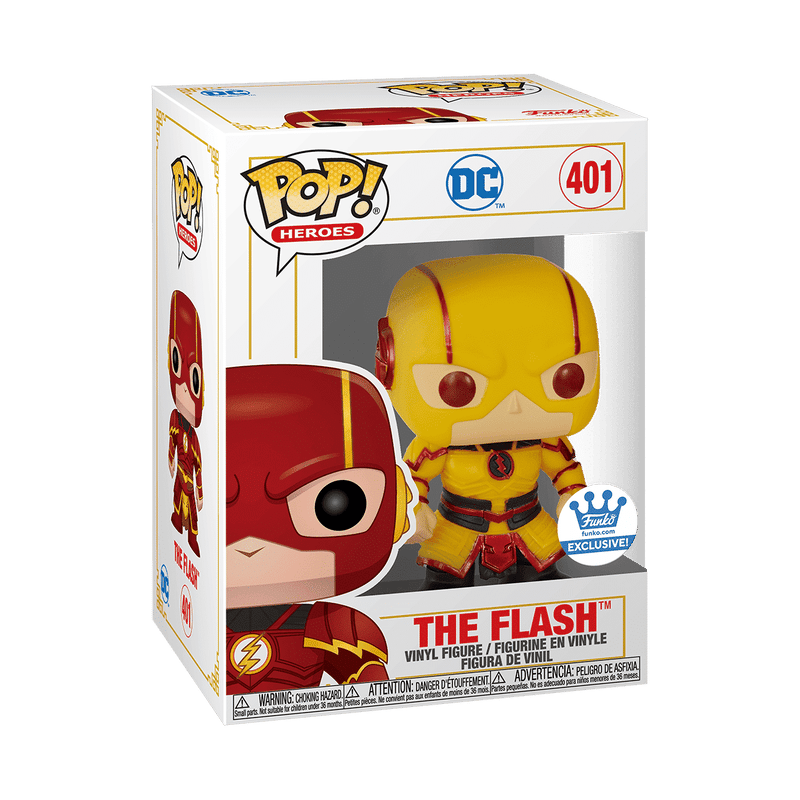 Funko Pop! DC Comics - The Flash - The Flash in Reverse Colors #401