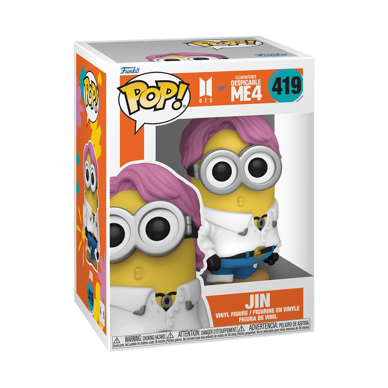 Funko Pop! Despicable Me 4- Jin (Minion) ( Kutu Hasarlı ) #419