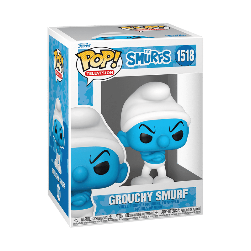 Funko Pop! Disney - The Smurfs / Şirinler - Grouchy Smurf / Somurtkan Şirin #1518
